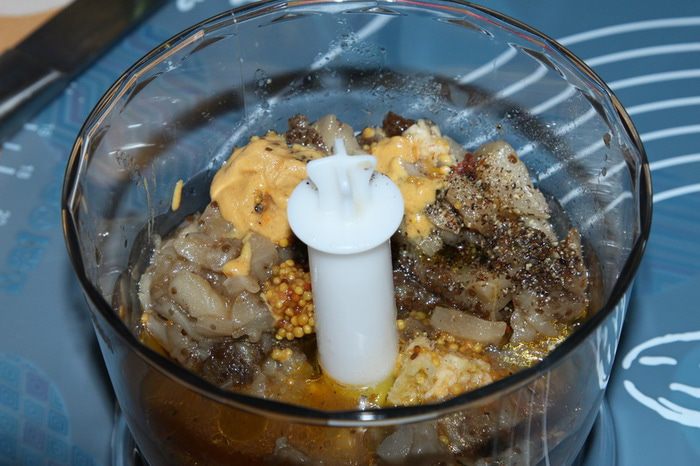 Дрессинг из баклажан