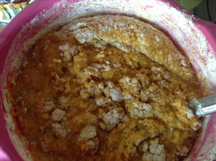 Морковный кекс (постный)