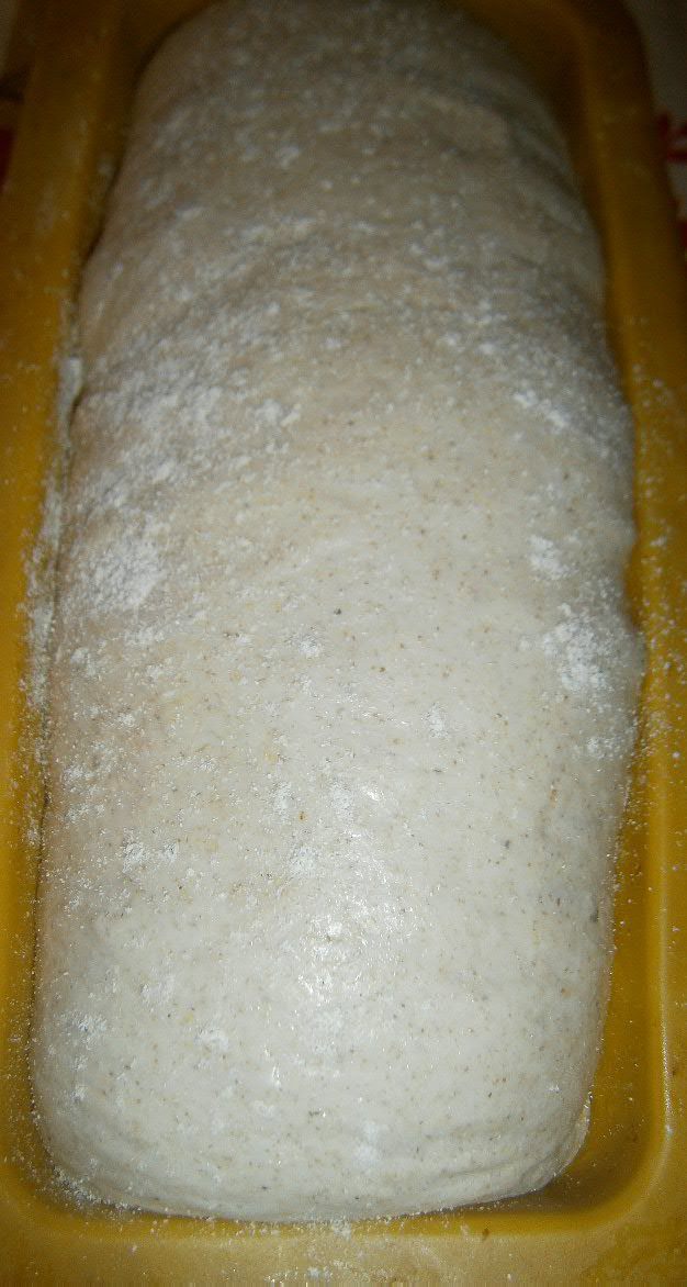 Деревенский хлеб из смешанной муки