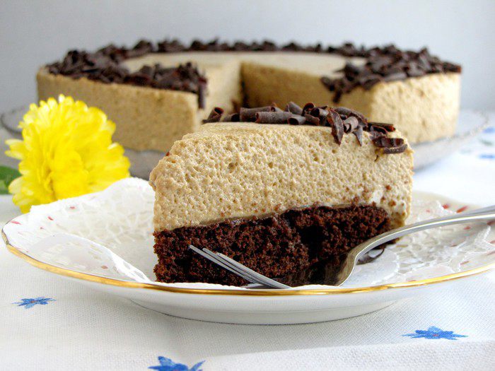 Торт с кофейным муссом