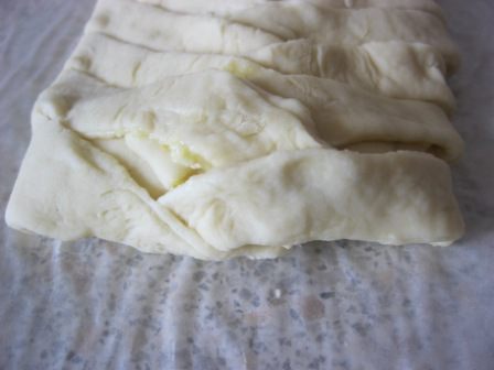 Пирог-косичка со сливочно-лимонной начинкой