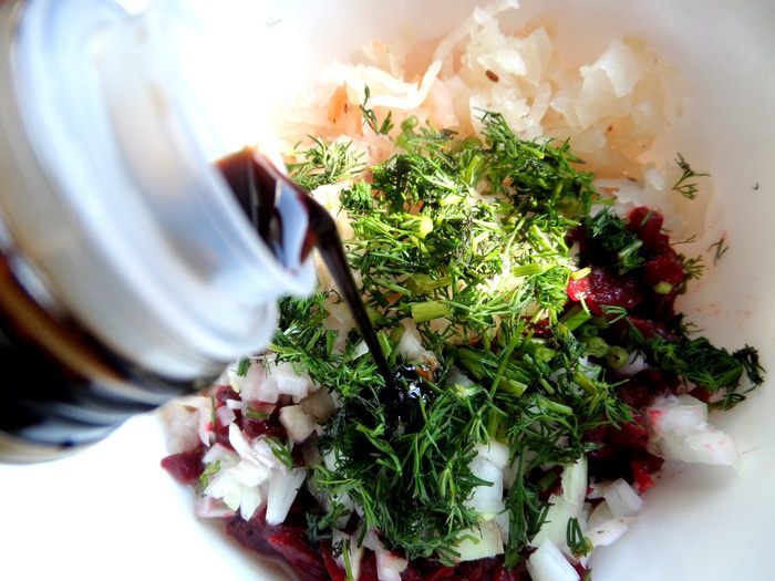 Свекольный салат &amp;quot;Лодочки&amp;quot;