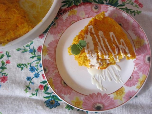 Суфле из моркови и творога