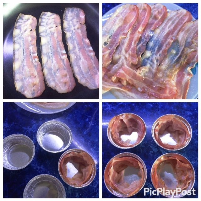 Перепелиные яйца в панчетте