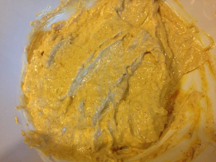 Простое рыбное карри