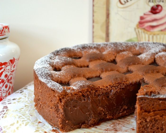 Очень шоколадная кростата