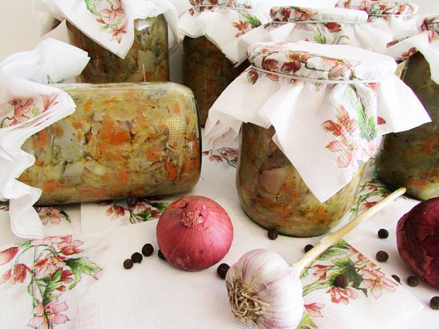 Грибная солянка