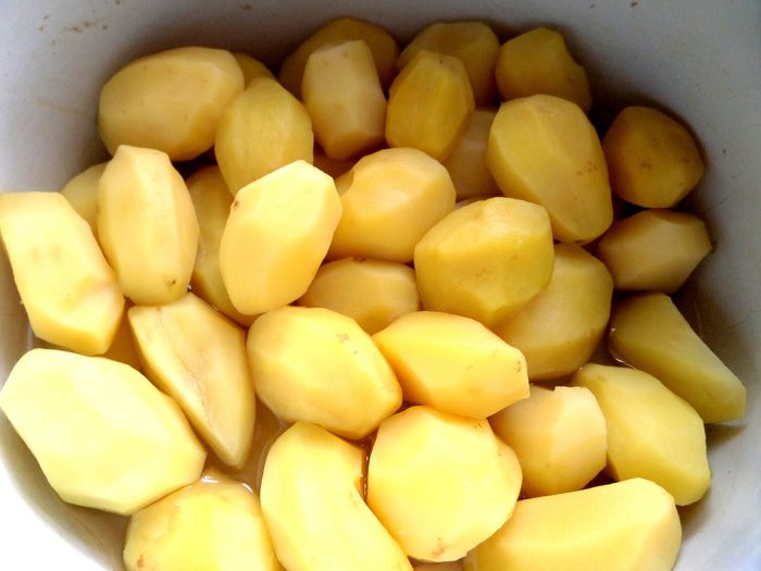 Картофельные зразы с печенью