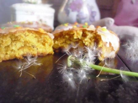 Морковные сердечки в стиле Тильда