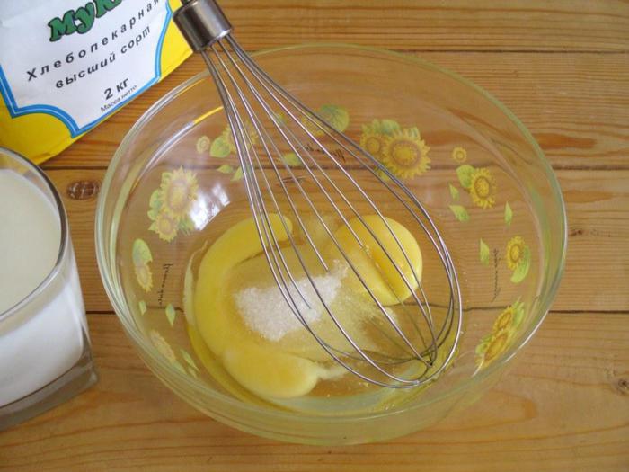 Блинчики со сливочным ликером 