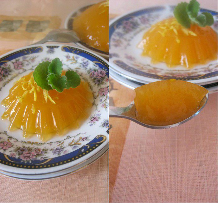 Морковно-цитрусовое желе