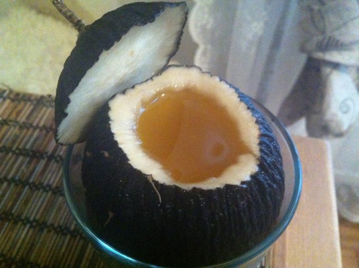 Черная редька с медом