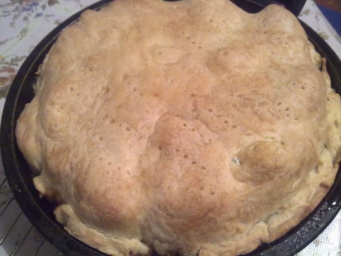 Яблочный пирог Tarte Tatin aux pommes