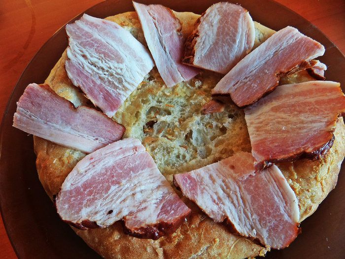 Лепешка с &amp;quot;глазуньей&amp;quot;