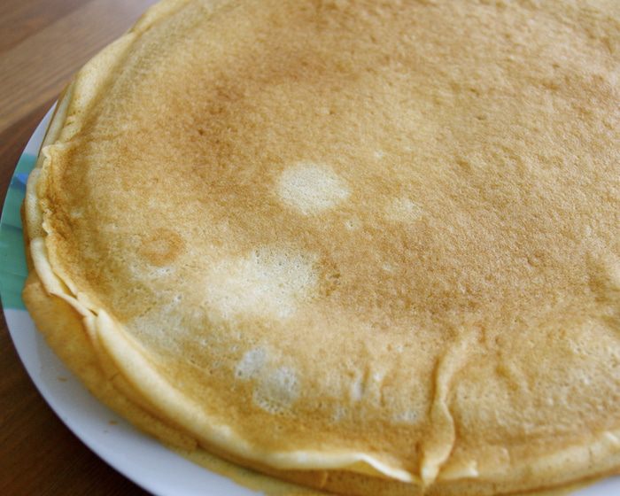 Блины с капустой