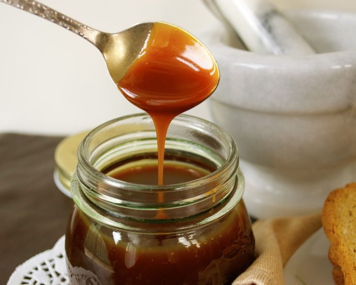 Домашняя соленая карамель
