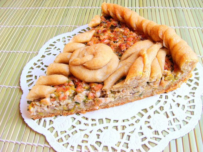  Пирог из цельнозерновой муки &amp;quot;Интрига&amp;quot;