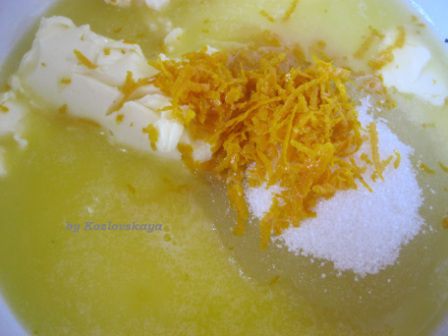 Апельсиновая кростата