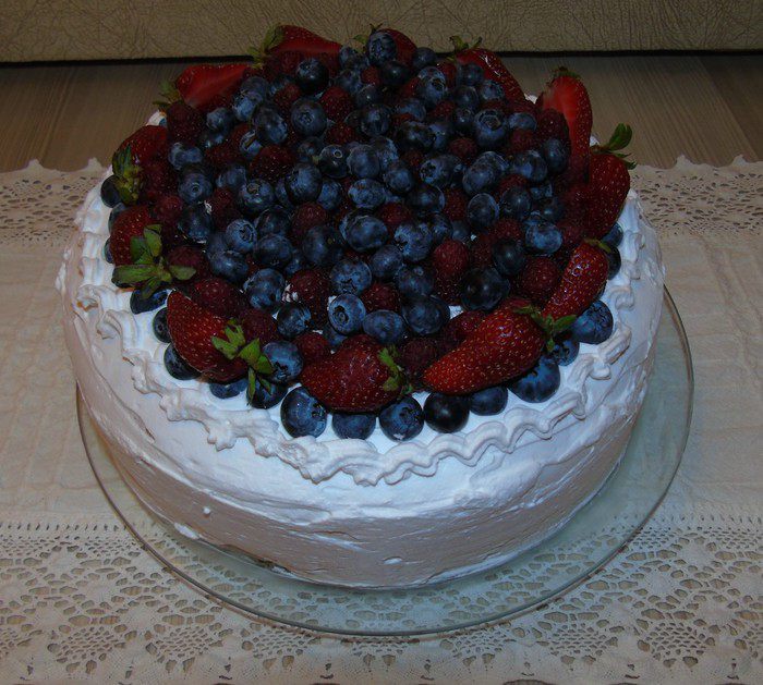 Фруктовый торт
