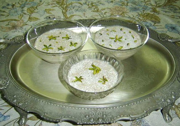 Панна котта &amp;quot;Бананово-финиковый дуэт&amp;quot;