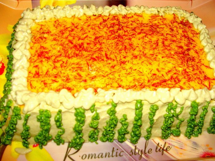 Закусочный торт &amp;quot;Зеленый тирамису&amp;quot;