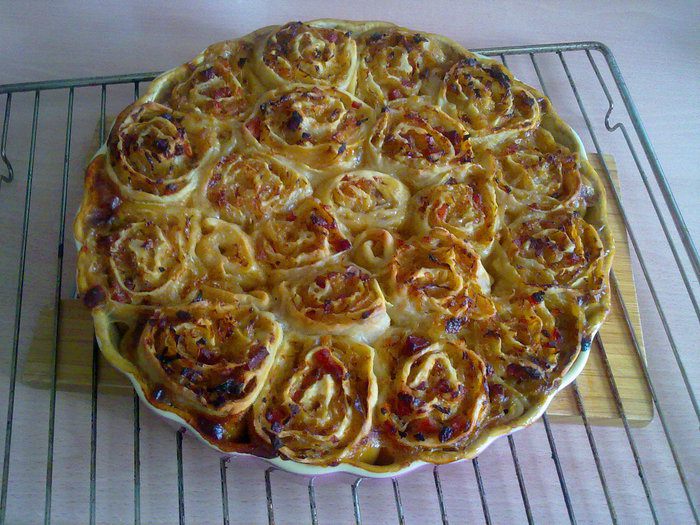 Рулетики из квашеной капусты