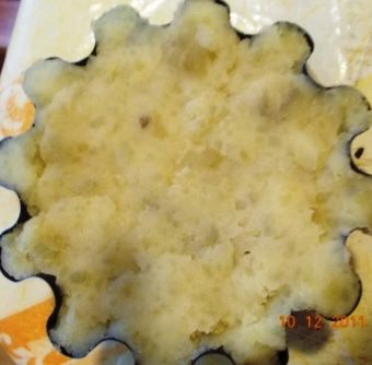 Картофельные  &amp;quot;кексы&amp;quot; с грибной начинкой