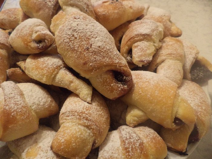 Рогалики со смородиновым джемом