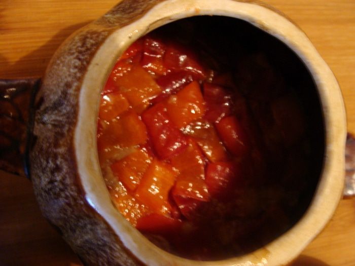 Баклажаны в горшочке