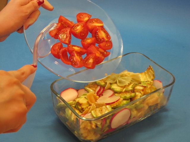 Салат с летними овощами