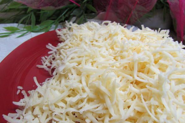 Сырные блины с зеленью