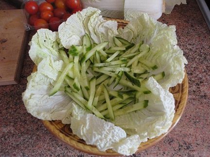 Свежий салат &amp;quot;Экспромт&amp;quot;