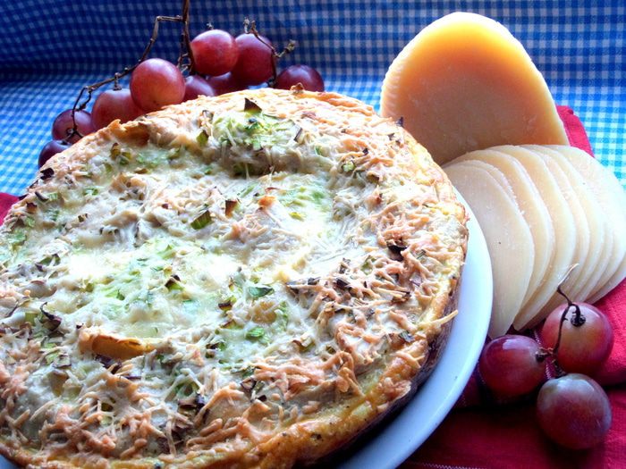 Пирог с грибами (из лаваша)