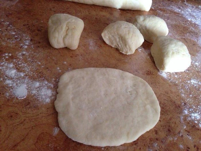 Пирожки с сыром и зеленью &amp;quot;Лодочки&amp;quot; 