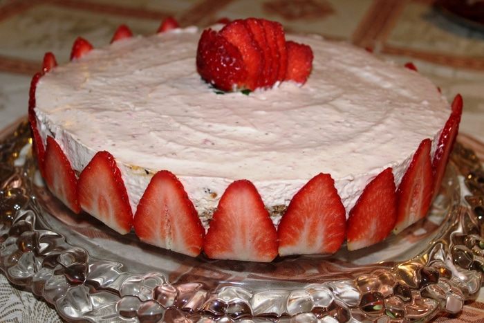 Кофейно-клубничный тирамису