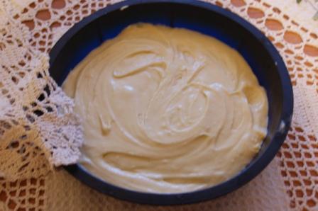 Яблочно-клюквенный пирог со сметанной заливкой