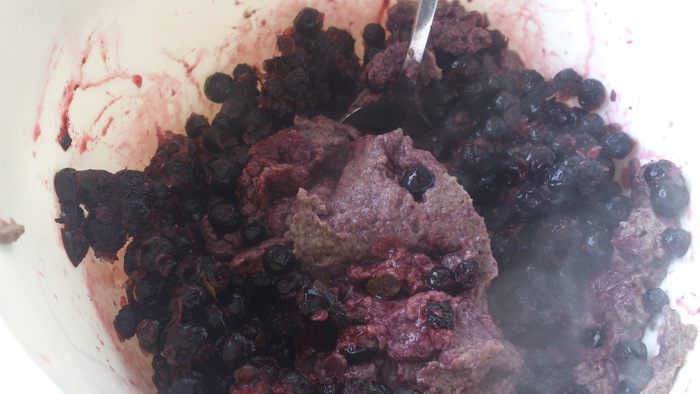 Ягодно-льняной мусс