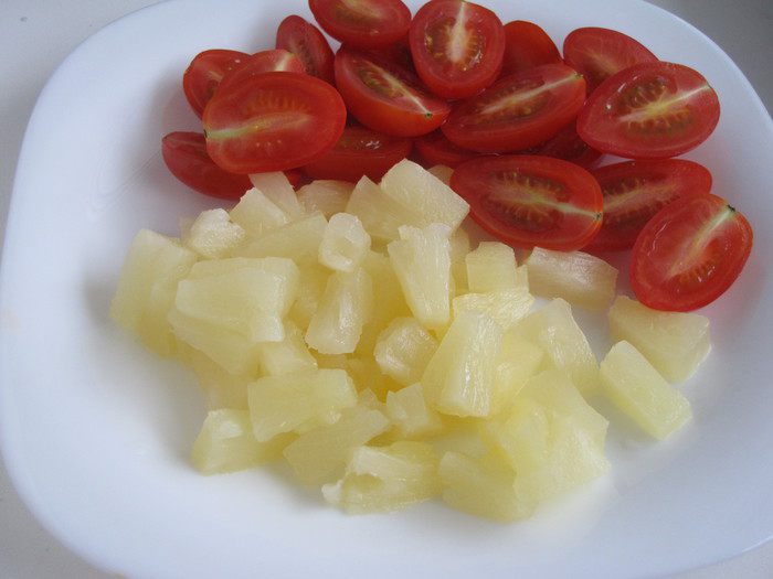 Салат со свининой &amp;quot;Терияки&amp;quot;