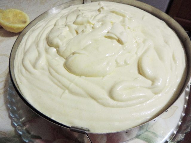 Лимонный торт-десерт &amp;quot;Полночь в Париже&amp;quot;