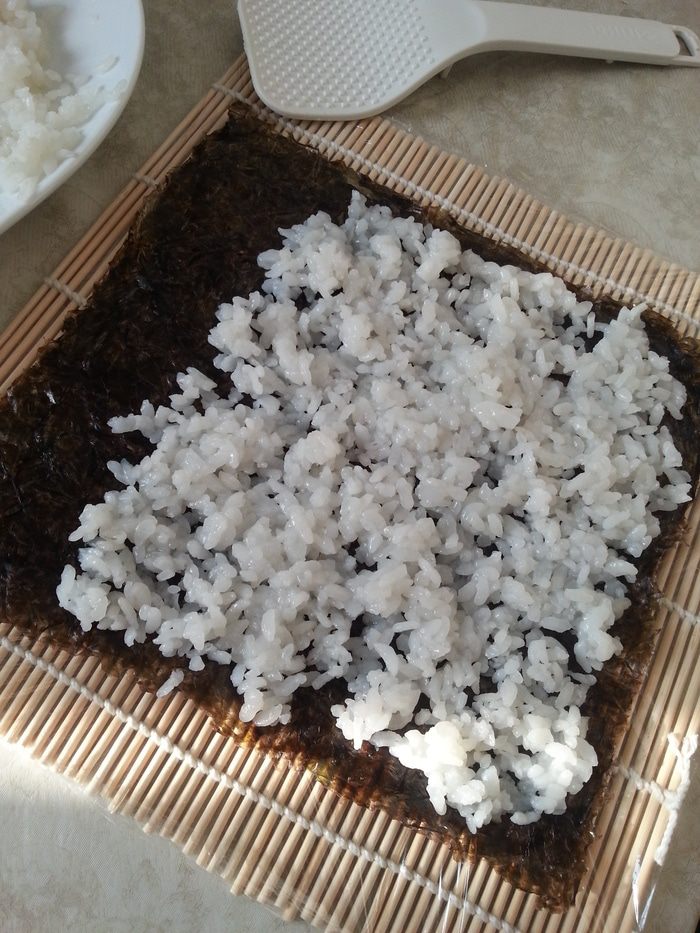 Роллы &amp;quot;Разбитое сердце самурая&amp;quot; + легкий способ варки риса