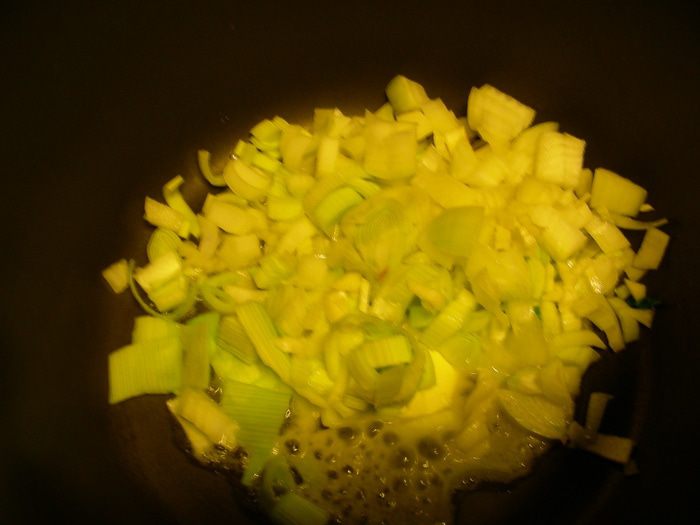 Нежный суп с мидиями по-шотландски