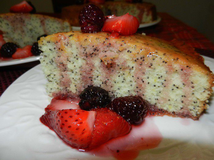 Лимонный пирог с маком (Lime poppy seed cake)