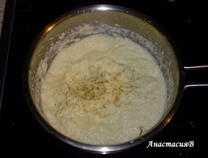 Бархатистый каштановый суп-пюре с сельдереем