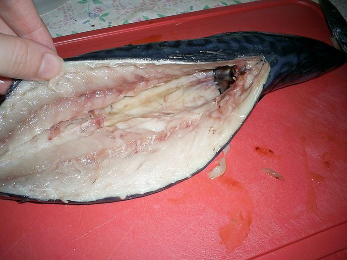 Фаршированная запеченная скумбрия &amp;quot;Праздничная&amp;quot;