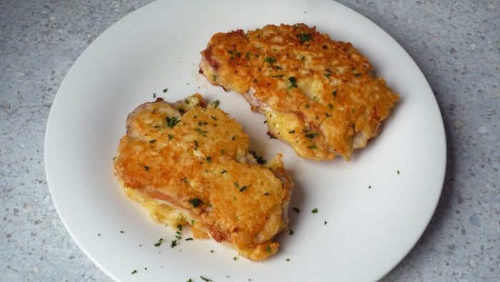 Мясо в пикантной корочке