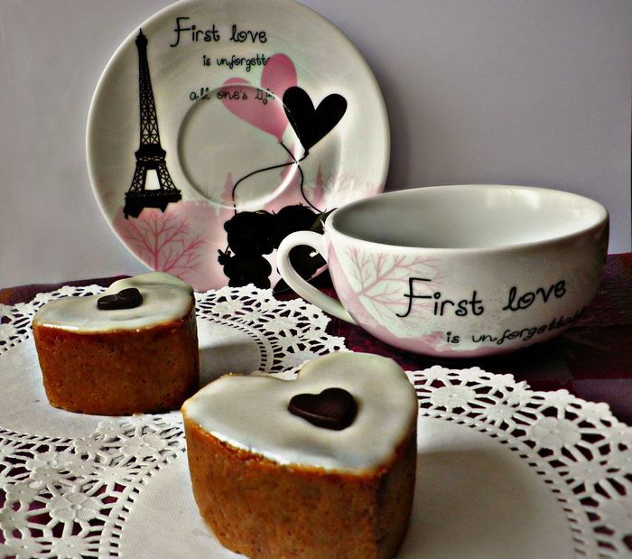 Пирожные &amp;quot;Первая любовь&amp;quot; (без выпечки)