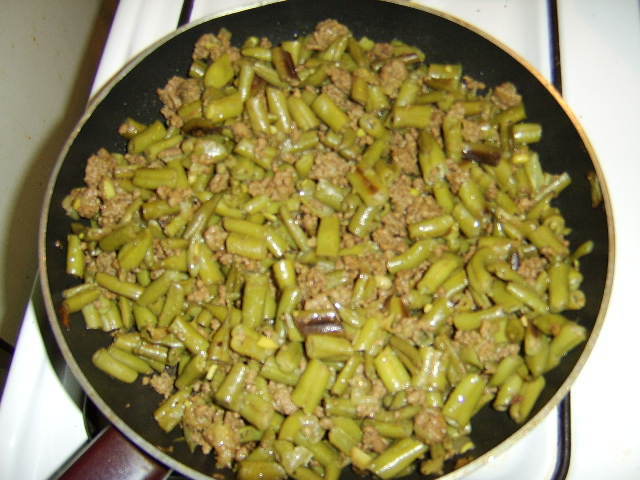 Любия поло с мясом