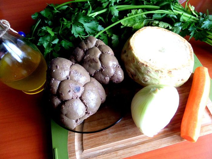 Почки с гречкой