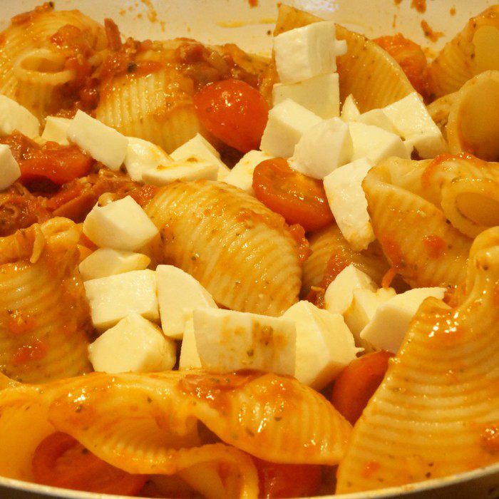 Паста &amp;quot;Лумакони Соррентина&amp;quot;