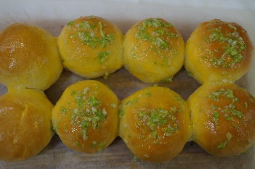 Пампушки с чесноком